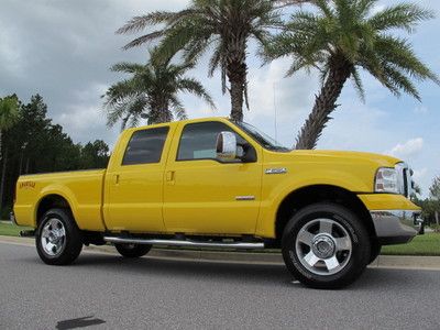 Ford f250 superduty amarillo crew cab 4x4 with powerstroke diesel