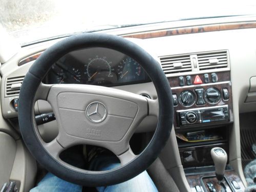 Sell Used 2000 Mercedes C230 Black With Tan Interior In