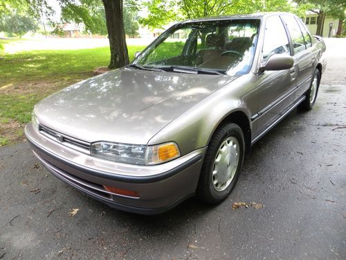 1992 honda accord ex 4-door sedan - low mileage - nice - sunroof automatic