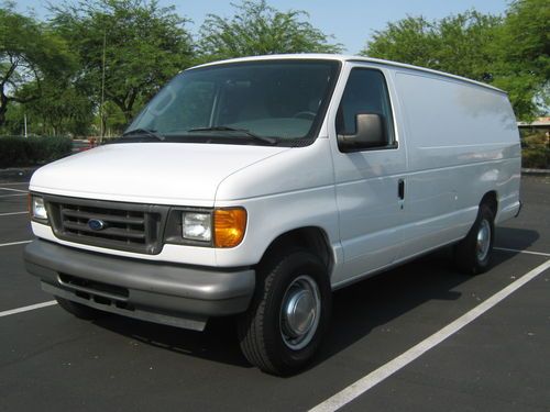 2004 ford e-350 super duty-carpet cleaning van - 18,000 miles - was $60,000+ new