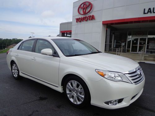 2011 toyota avalon 3.5l v6 heated leather sunroof camera toyota certified video