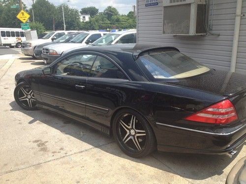 2001 mercedes-benz cl500 base coupe 2-door 5.0l