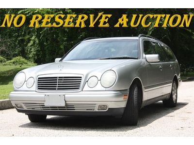 No reserve auction station wagon low miles all original 3rd seat power moon roof