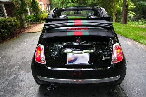 Sell used 2012 Gucci Fiat 500 Convertible, Fully Loaded, Like NEW in
