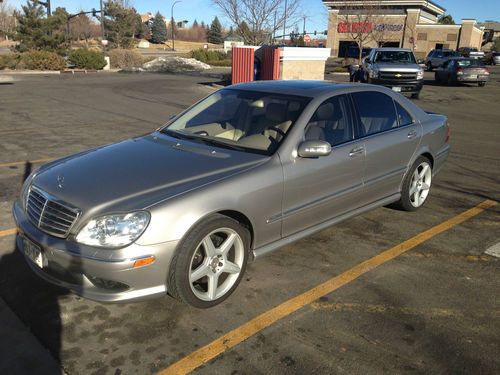 2003 mercedes s500 4-matic excellent condition clean carfax designo package, 81k