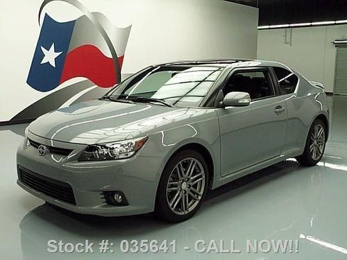 2012 scion tc automatic pano sunroof spoiler only 16k! texas direct auto