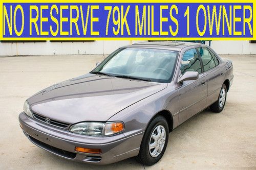 No reserve 79k miles 1 owner sunroof 29mpg excellent condition 94 95 97 98 99 00