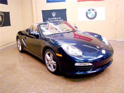 2009 porsche boxster s 310 hp 6-speed warranty bose sound leather fully equipped
