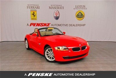 2008 bmw z4 3.0i conv~maintance plan~htd seats~premium package~in az