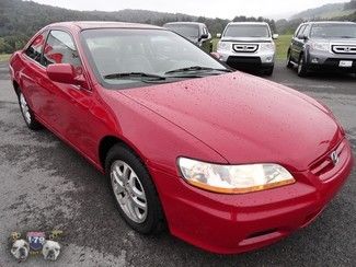 01 red ex-l exl w/leather v6  auto sunroof