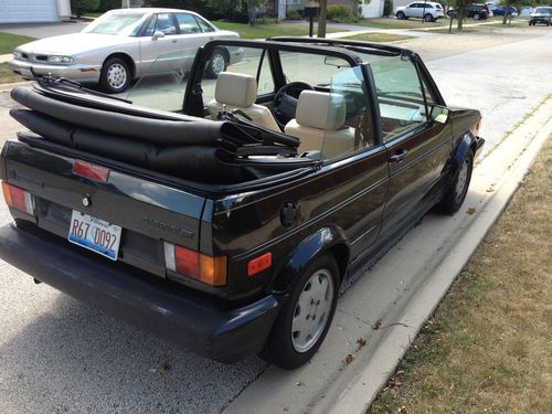 Sell used 1992 Volkswagen Cabriolet Wolfsburg Edition ... Sell used 1992 Volkswagen Cabriolet Wolfsburg Edition ...