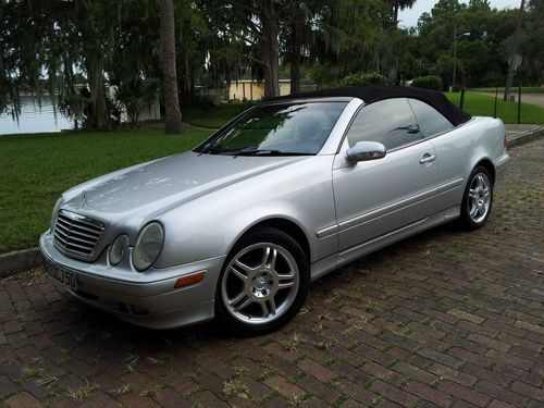 Clk 320 cabriolet, amg wheels,auto,power top,leather,must see clean