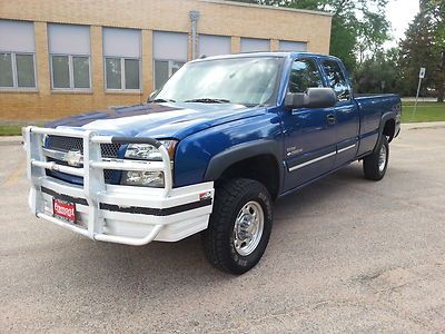Duramax diesel * 4x4 * extended cab * no reserve **