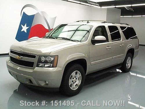 2008 chevy suburban 2lt 7pass dvd leather roof rack 73k texas direct auto