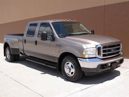 04 ford f-350 super duty lariat crew cab dually 6.0l diesel long bed
