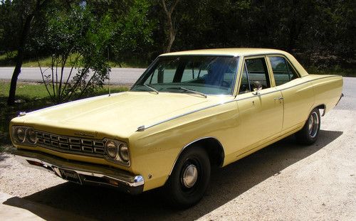 1968 plymouth satellite/roadrunner creation