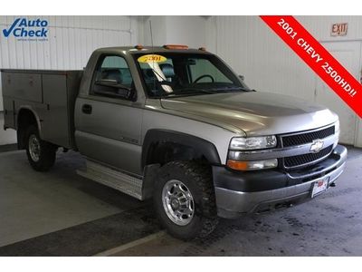 Used 01' chevy 2500 4x4, 8100-v8 with allison automatic, local trade, utility