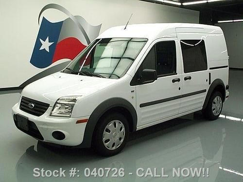 2010 ford transit connect xlt cargo rear partition 66k texas direct auto