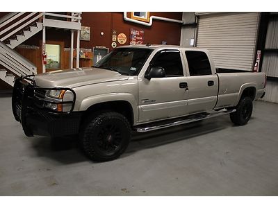 Leather lt3 lbz 2006 silverado 2500 diesel 4x4 long bed 6.6l duramax allison