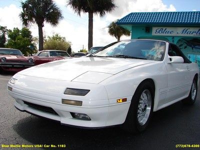 1991 rare mazda rx-7 convertible manual trans 1.3l rotary very clean!