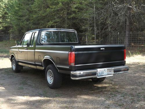 1991 ford f-150 xlt lariat extended cab pickup 2-door 5.8l