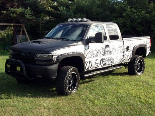 Sell used 2001 Chevy Silverado lifted Z71 4x4 offroad 5.3 ...