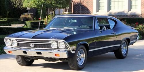 68 chevelle ss 454 4 speet black beauty solid gorgeous