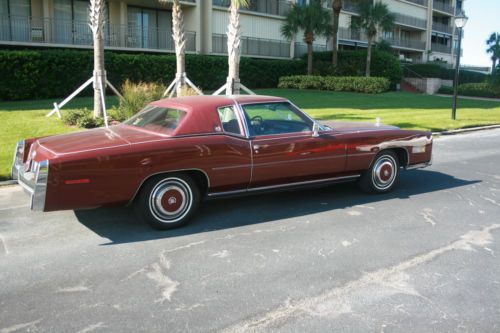 1978 cadillac eldorado base coupe 2-door 7.0l