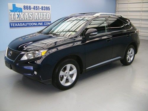We finance!!!  2010 lexus rx 350 awd roof nav heated leather 1 owner texas auto