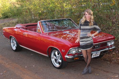 1966 chevy chevelle ss 138 convertible bb 700r ps pdb ac beaultiul car see video