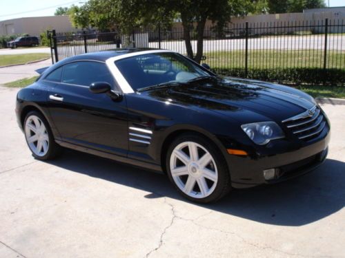 2005 chrysler crossfire  coupe limited 6 speed manuual
