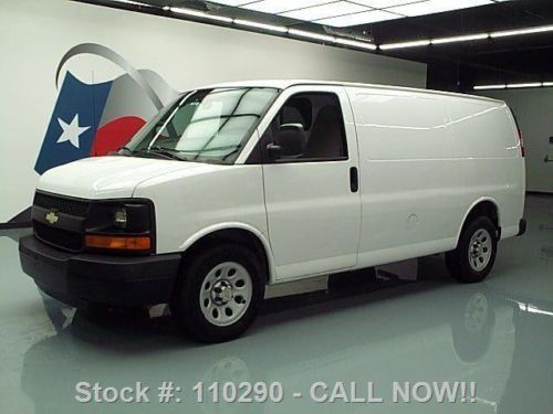 2012 chevy express cargo van 4.3l v6 only 21k miles!! texas direct auto