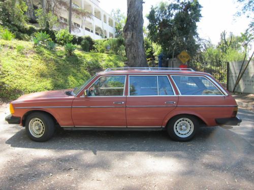 1984 mercedes benz 300 turbo diesel wagon california car no rust very original