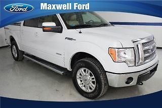 11 ford f150 4x4 crew cab lariat, ecoboost v6, 1 owner, leather seats,we finance