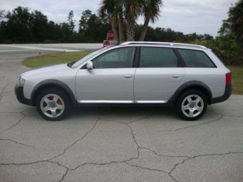 2001 audi allroad clean autocheck stoptech brakes 2 owner low reserve