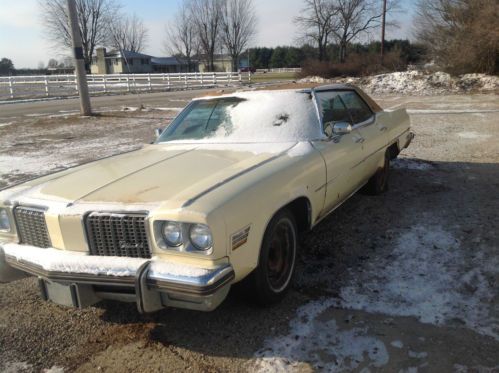 1974 oldsmobile 98 regency with 455cu. motor with 147,100 miles.