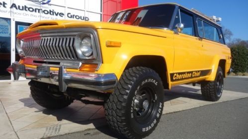 1977 cherokee chief 1 of a kind restoration 360 v8 must see