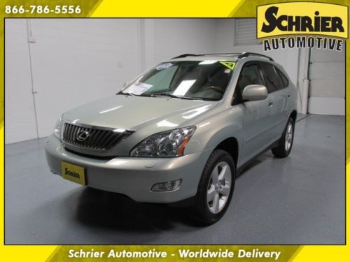 2009 lexus rx 350 awd bamboo pearl sunroof luggage rack 1 owner power liftgate