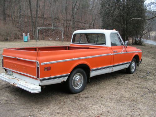 1970 GMC HEAVY HALF CAMPER SPECIAL WITH CAMPER TOP HIGHLY COLLECTABLE, image 3