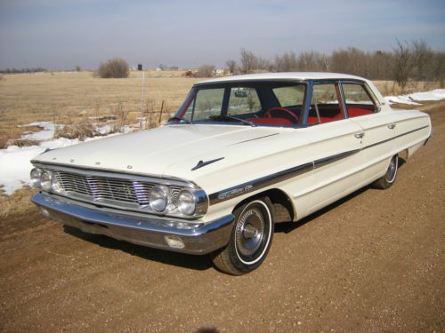 Ford,1964,galaxie 500,4 door sedan,true barn find,unmolested original,1961,1962,