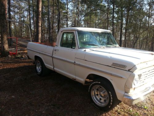 67 ford f100 custom cab