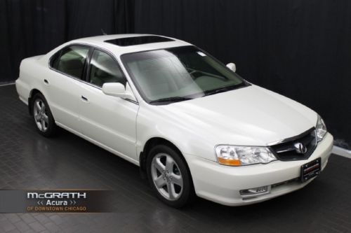 111k miles white 3.2l type-s navi loaded clean carfax