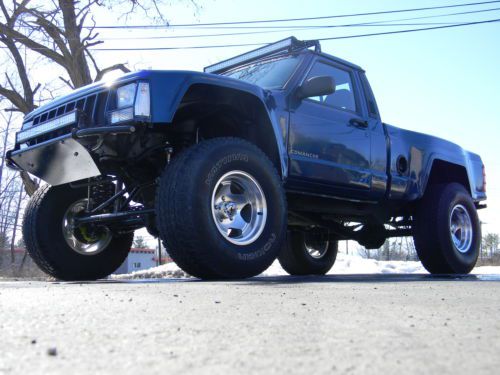 Jeep comanche show truck baja race trophy truck hot rod lifted custom fiberglass