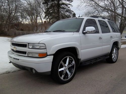 2004 chevrolet tahoe z71 must see must drive dvd/navigation 1 owner 4x4