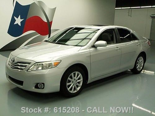 2011 toyota camry xle sunroof heated leather 76k miles texas direct auto