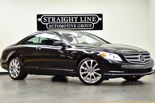 2011 mercedes benz cl600 v12 black low miles