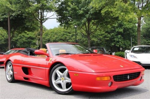F355, spider, red, tan, 6 speed, gated, still awesome