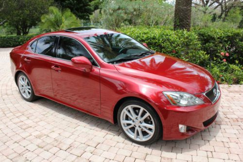 2006 lexus is250 sedan one owner complete services records!!
