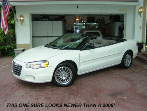 Sell Used 2006 Chrysler Touring Convertible From Florida