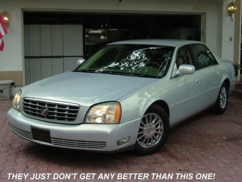 2005 cadillac dhs edition in ice blue pearl from florida! priced to sell!  look!